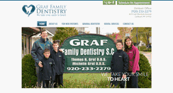 Desktop Screenshot of graffamilydentistry.com